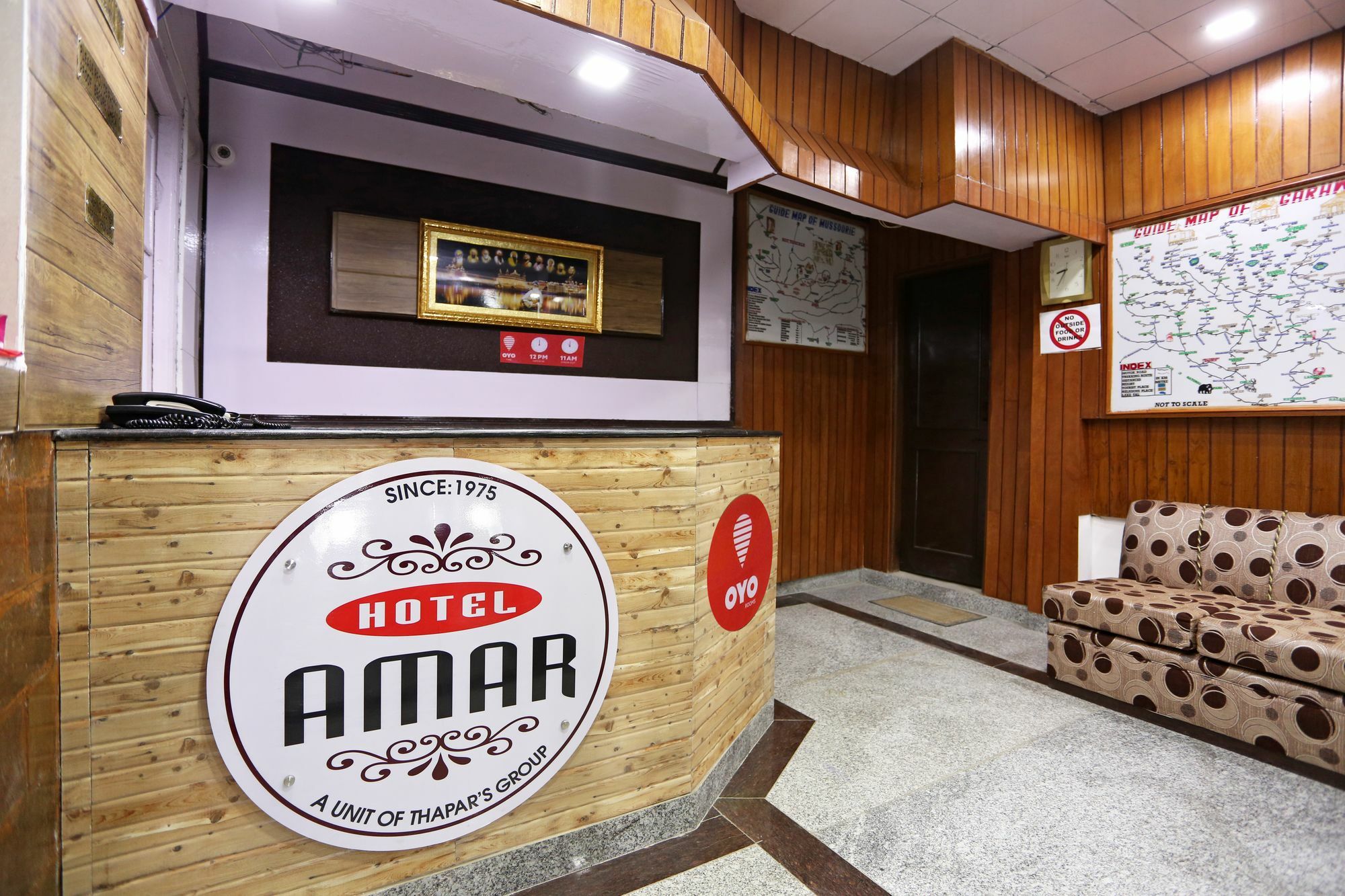 Oyo 8714 Hotel Amar Mussoorie Eksteriør bilde